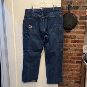 Ben Davis Men's Relaxed Jeans - Dark Blue